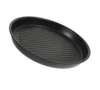 Alipis Portable Non-stick Deep Aluminum Grill Pan for Outdoor Camping and Barbecue Medium Steak Pan for Family Gatherings and Garden Parties