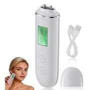 Alipis Portable Skin Analysis Device with Visual Results and Plastic Casing White Skin Hydration Meter for Accurate Moisture and Oil Detection at Home