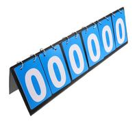 Alipis Portable Table Tennis Score Counter Board with Printing and Sturdy Cloth Material, Flip Scorekeeper Suitable for Basketball and Badminton Sports Games