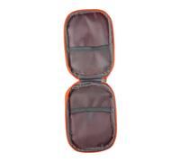 Alipis Portable Travel Medicine Bag with Handle Medical Storage Organizer for Outdoor Camping Hiking Emergency Medication Clear Compartments for Fast Access Health Kit