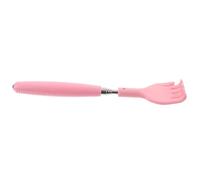 Alipis Practical Back Scratcher for Elderly Women with Tickling and Massage Functions, Pink Stainless Steel and Pp Material Body Massager for Relaxation and Itch Relief
