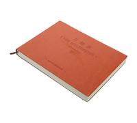 Alipis Practical Portable Account Book 320 Pages Brown Faux Leather Universal Form Handbook for Business Bookkeeping and Cash Record Keeping