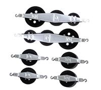 Alipis Practical Pulley Block Set for Physics Experiment Block Tackle Pulley System for Home School