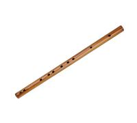Alipis Practical Small Wooden Flute with Mirror Polishing and Storage Bag, Easy to Carry Brown Plastic Piccolo, for Beginners and Outdoor Playing