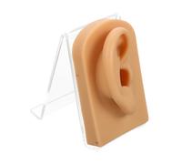 Alipis Professional Earring Holder Multi-Function Ear Model 8.00X7.00X5.00Cm Soft Silicone Material High Durability Lightweight Design for Beauty Shops and Schools