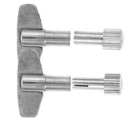 Alipis Professional Metal Clock Winding Key Replacement for Old Clocks Sturdy Silver Steel Repair Tool Safe and Convenient Use