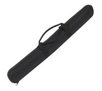 Alipis Professional Thickened Bamboo Flute Storage Bag Portable Carrying Pouch for Flutes Lightweight Organizer for Students and Musicians Black