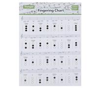 Alipis Professional Trumpet Chord Learning Guide Poster Chart Assorted Color Fingering Reference for Beginners and Home Use Small Trumpet Chord Diagram for Easy Note