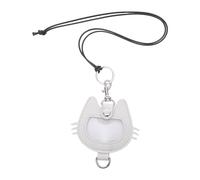 Alipis Pu Leather Cat Hair Storage Keychain Stylish Pet Fur Keepsake Memorial Keyring for Cat Owners Hair Container Charm Gift for Cherished Memories