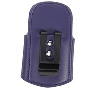 Alipis PU Leather Stethoscope Holder Clip for Nurses and Doctors Compact Hip Fixing Storage Easy One Hand Use Medical Accessory Protector for Stethoscope Organization