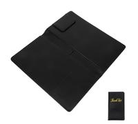 Alipis PU Restaurant Tip Holder Check Presenter for Waiter Waitress Servers Wear-resistant Receipt and Bill Holder for Cafe Bar Fastfood Elegant Professional Design with Thank You Imprint