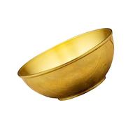 Alipis Pure Brass Offering Bowl Lightweight Ritual Container for Buddhist Water Dirt Resistant Design Portable Home and Temple Decoration with Delicate Craftsmanship