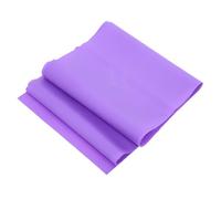 Alipis Purple Tpe Resistance Exercise Band Elastic Workout Stretch Band for Full-body Strength Training Yoga Pilates Gymnastic Fitness