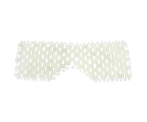 Alipis Quartz Stone Jade Eye Mask Foldable Blindfold for Sleep Cold Compress and Anti-Aging Benefits