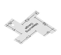 Alipis Quilting Ruler Metal Sewing Ruler Professional Equilateral Multi-side Aluminum Sturdy Not Easy to Wear Or Tear Sturdy for DIY Embroidery Hobbyists and Professional Tailors