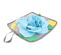 Alipis Rabbit Snuffle Mat Small Animal Feeding Mat Hand Washable Hanging Rope Design Polar Fleece Non-slip Bottom Beautiful Appearance Eye-catching Design Suitable for Rabbit Training