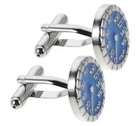 Alipis Racing Car Speedometer Cufflinks for Men, Zinc Alloy Material, Comfortable and Scratch-resistant, Classic French Design Suitable for Business Meetings and Wedding Parties