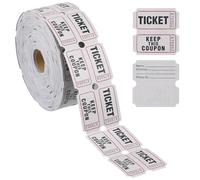 Alipis Raffle Tickets for Events Carnival Lottery Ticket Bulk Raffle Prize Draw