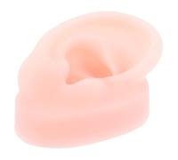 Alipis Realistic Silicone Ear Piercing Model for Practice and Jewelry Display Reusable Fake Ear for Teaching Anatomy Acupuncture Training and Earring Demonstration