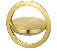 Alipis Recessed Countertop Flap Lid for Trash Bin, Stainless Steel Round Garbage Cover, Designed for Kitchen, Bathroom, and Commercial Applications, Easy Wipe Surface