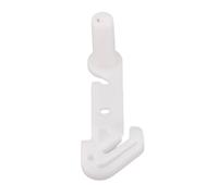 Alipis Refrigerator Door Stop Hook Replacement Part for Mini Fridge Freezer Easy Installation Plastic Hinge Parts for Home Kitchen Appliance Repair