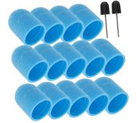 Alipis Replaceable Nail Art Manicure Sanding Caps with Nail Grinding Heads Skin-friendly Grit Polisher Caps for Gel and Smoothing