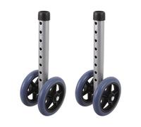Alipis Replaceable Walker Coaster Wheel Swivel Caster Assembly for Mobility Walkers Accessories Replacement Parts for Senior Use