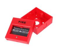 Alipis Resettable Manual Call Point Fire Alarm Button for Quick Emergency Alert Compatible with Traditional Fire Alarm Systems Reliable Safety Switch and Swift Response