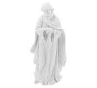 Alipis Resin Catholic Saint Jesus Figurine for Christmas Religious Home Decor, Jesus Mercy Sculpture, Baptism Party Favor, Indoor Christian Nativity Statue