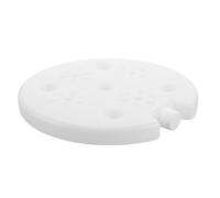 Alipis Reusable 600ml Ice Pack for Air Cooler with Long Time Cooling Performance, round Plastic Freezer Block 21.9x21x2cm, for Food Transport and Bedroom Use