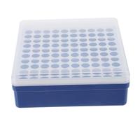 Alipis Reusable Centrifuge Tube Storage Box with Test Tubes Holder Organizer for Laboratory Sample Management Efficient Spill-resistant Microtube Rack