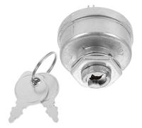 Alipis Riding Mower Ignition Switch Replacement with 2 Keys for Kubota Tractor 430, Starter Ignition Switch Assembly Compatible with Lawn Cart and Riding Mower