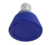 Alipis Roller Skate Toe Stopper Replacement Blue Rubber Brake Pad with 5/8 Inch Adjustable Bolt for Adult Inline Skates Sturdy Toe Plug and Safety