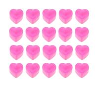 Alipis Romantic LED Heart Candle Lights 24pcs Flameless Electric Tea Lights Battery Powered for Valentines Day and Indoor Use