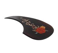 Alipis Rosewood Guitar Pickguard with Carved Inlay Acoustic Guitar Scratch Plate with Double-sided Adhesive Anti-scratch Protective Decal
