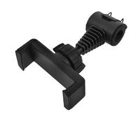 Alipis Rotatable Car Back Seats Cellphone Holder Mobile Phone Holder 360-degree Adjustable Angle Anti-drop Abs Material Modern Design Black for Car Back Seats