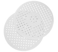Alipis Round Silicone Sink Protector Mat 2Pcs Set - Non Slip Drain Pad for Kitchen Sink and Countertop Heat Resistant Dish Drying Mat 12 Inch Diameter