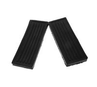 Alipis Rubber Accelerator Pedal Pads Sturdy Anti-slip Rubber Material 2pcs Non-slip Safety Throttle Foot Pedal Covers Replacement for Car and Forklift for Manual Vehicle Accelerator