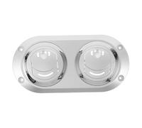 Alipis Rv Air Conditioning Outlet Vent Deflector for Bus Car Boat Yacht Silver Gray Airflow Control Cover with Vibration Installation and Easy Maintenance