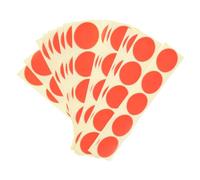 Alipis Seal Stickers Orange 100 Pcs Made of Foil Paper Gear Shape Self-Adhesive and Easy to Stick, for Hand Making and DIY Decorative Labels