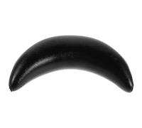 Alipis Shampoo Bowl Neck Rest: Salon Neck Support Pillow For Hair Washing - Black U-Shape Silicone Shampoo Bowl Cushion - Anti-Slip Headrest Pad For Beauty Spa Sink