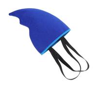 Alipis Shark Costume Fin with Straps Fun Halloween Prop for Stage Performances Photoshoots Intricate Details Easy to Wear Shark Cosplay Accessory for Parties
