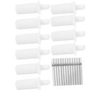 Alipis Shutter Repair Pin Kit for Plantation Blinds Plastic and Metal Construction Curtain Pins with Short Plungers Window Louver Replacement Accessories for Indoor Curtain Maintenance