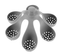 Alipis Silicone Egg Cooker Set 6pcs Hard Boiled Egg Poacher Cups Steamer Rack for Pots Heat-resistant Silicone for Kitchen Cooking