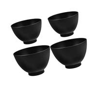 Alipis Silicone Facial Mask Mixing Bowls 4pcs Set, Large 450ml and Medium 250ml Esthetician Bowls for Face Mask Making, Beauty Spa and Salon Supplies