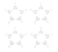 Alipis Silicone Feeder Feeding Nipples 40pcs and Easy to Clean Silicone Nurser Teats for Pets and Rabbits for Pet Rabbit Chinchilla Pacifiers