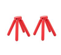 Alipis Silicone Foldable Trivets Set of 2 Heat Resistant Hot Pan Holders Kitchen Mats 8.7 Inch Cross Shape Pot Protectors for Cooking and Dining