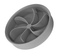 Alipis Silicone Slow Feeder Dog Bowl and Easy to Clean Design with Large Capacity Safe Feeding Bowl to Prevent Choking and Promote Healthy Eating for Dogs and Puppies Indoors