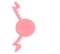 Alipis Silicone Smile Mouth Exerciser Pink Muscle Lips Trainer Lip Tightener for Facial Muscle Training and Smile Correction for Adults