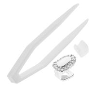 Alipis Silver Copper Hip Hop Teeth Grill Single Tooth Bling Accessory Long Time Using Feature for Adults and Rappers, Lightweight and Eye-catching Design for Hip Hop Party